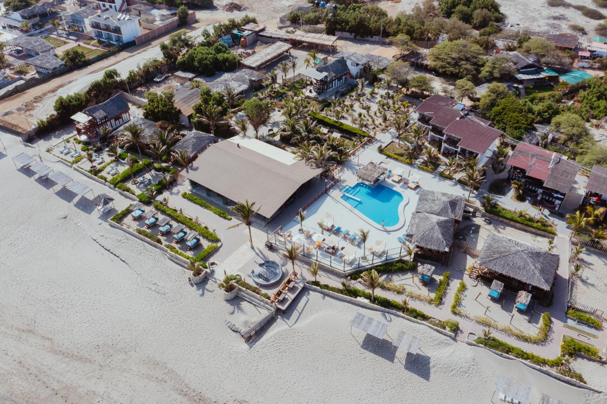 El Refugio De Vichayito Hotell Eksteriør bilde
