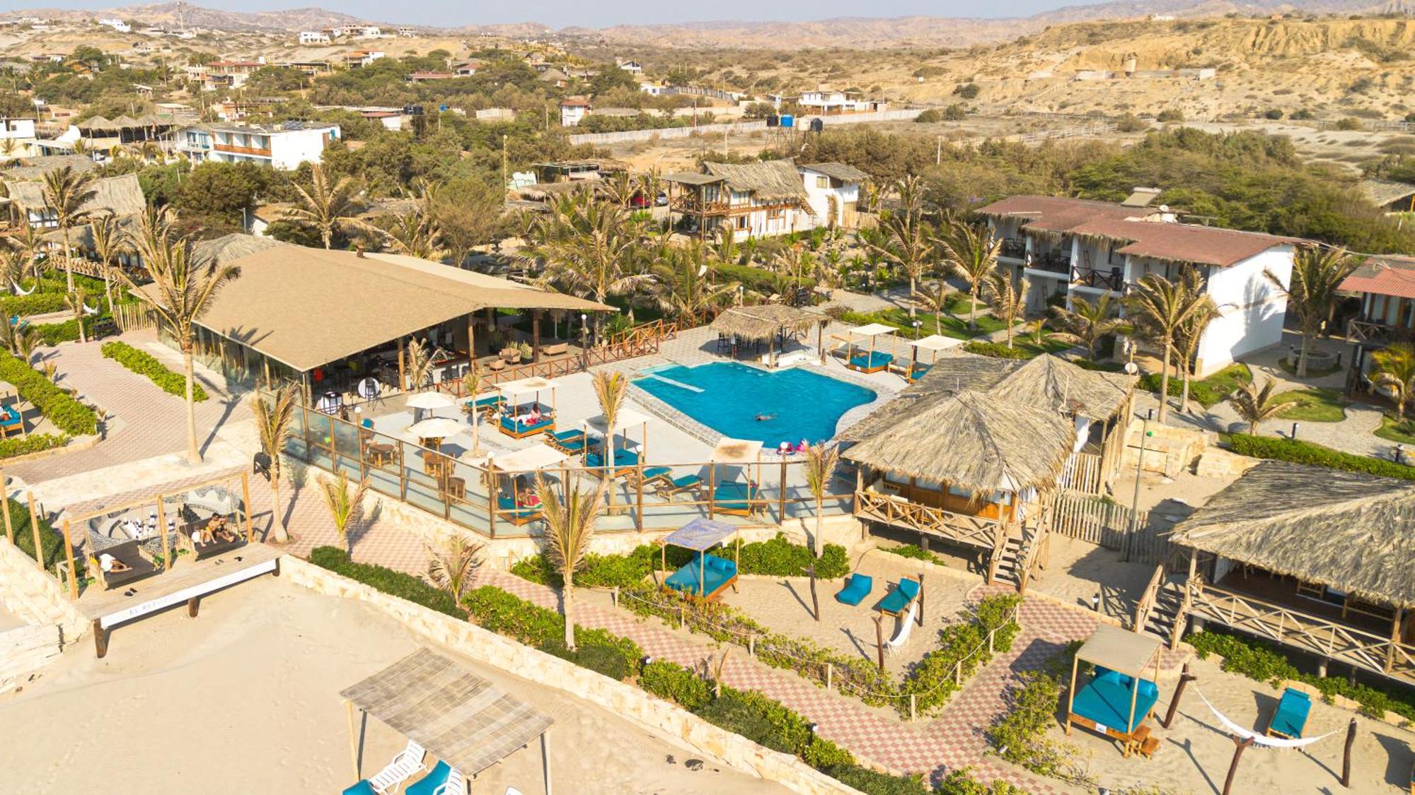 El Refugio De Vichayito Hotell Eksteriør bilde