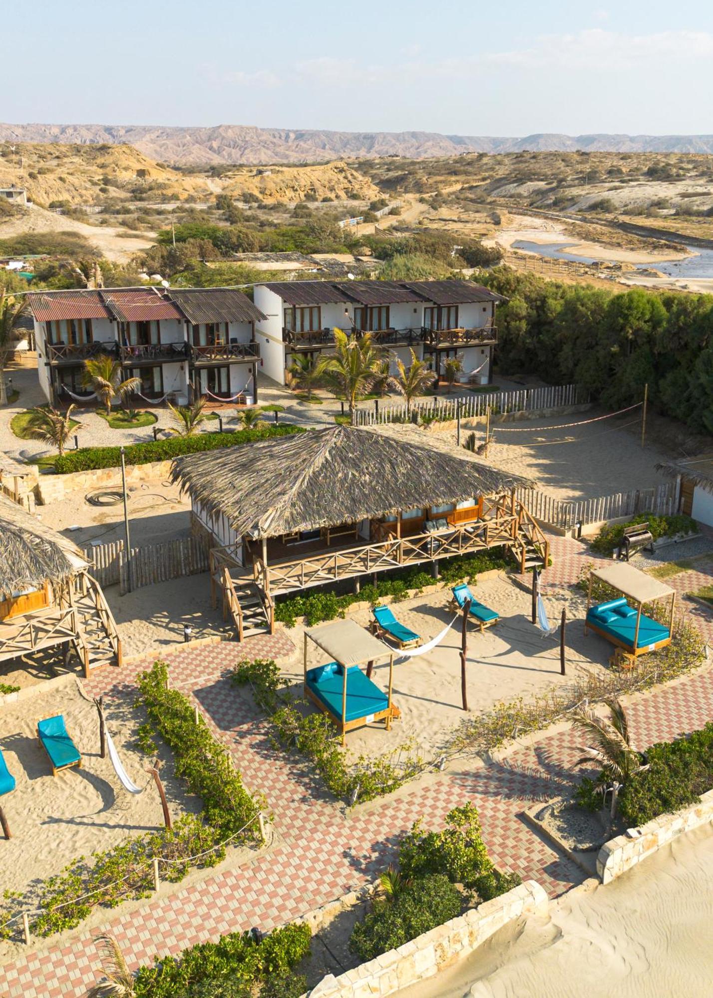 El Refugio De Vichayito Hotell Eksteriør bilde